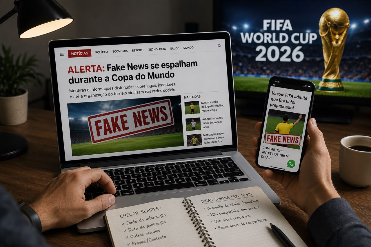 Enquanto a Copa termina, a desinformação segue em campo
